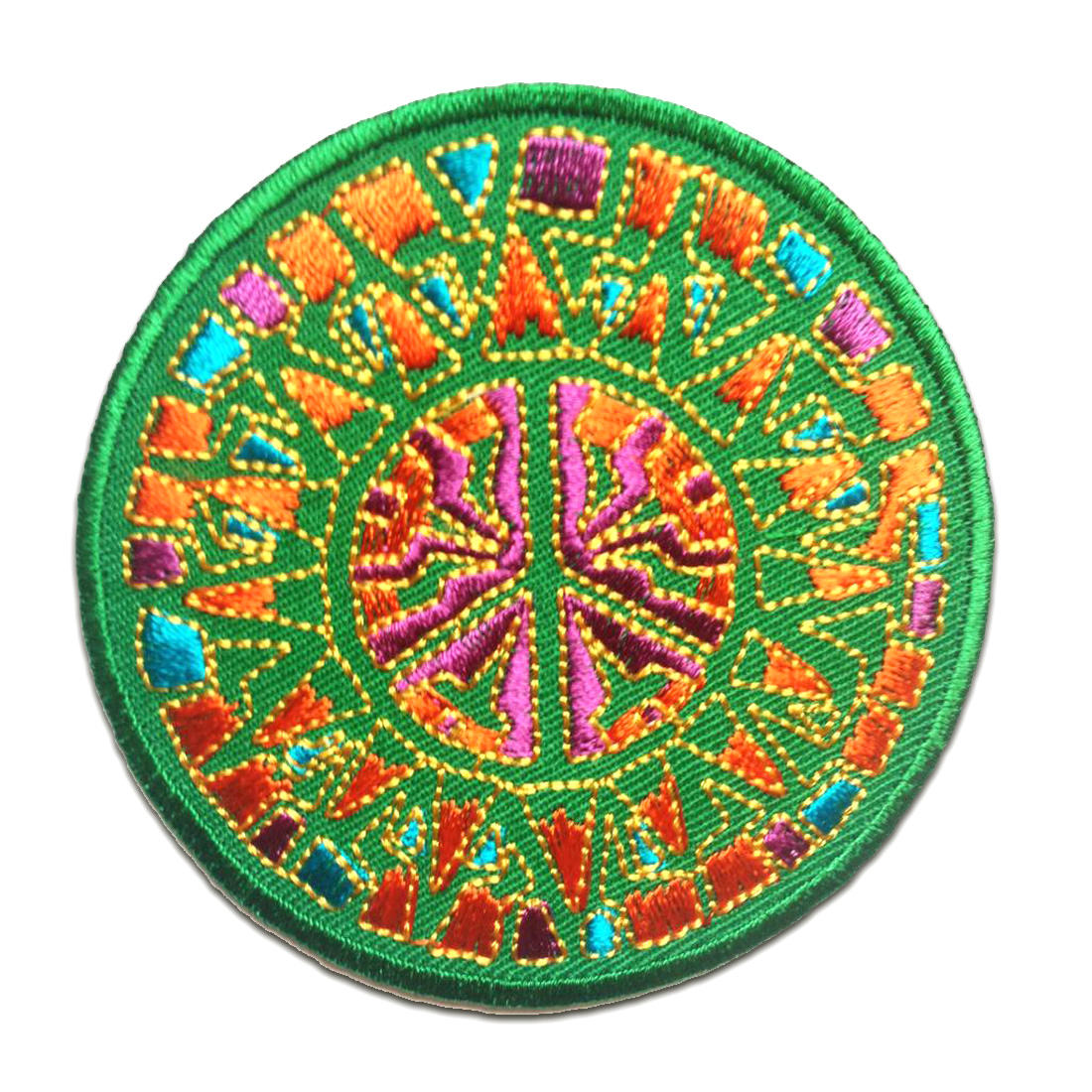 Ecusson Paix - Peace - Tissus Des Ursules