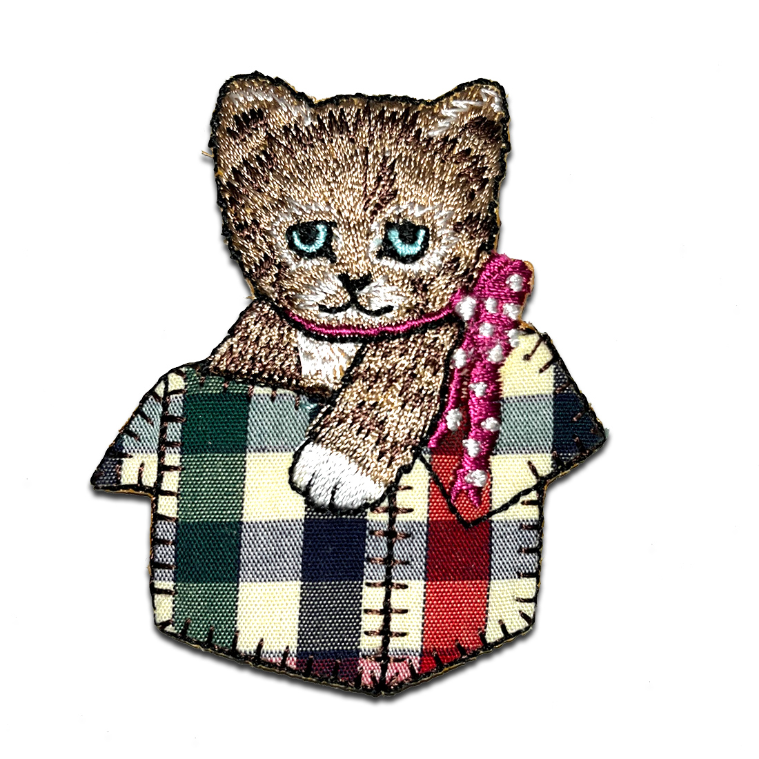 gatto sta mentendo animale - Toppe termoadesive Patch Toppa