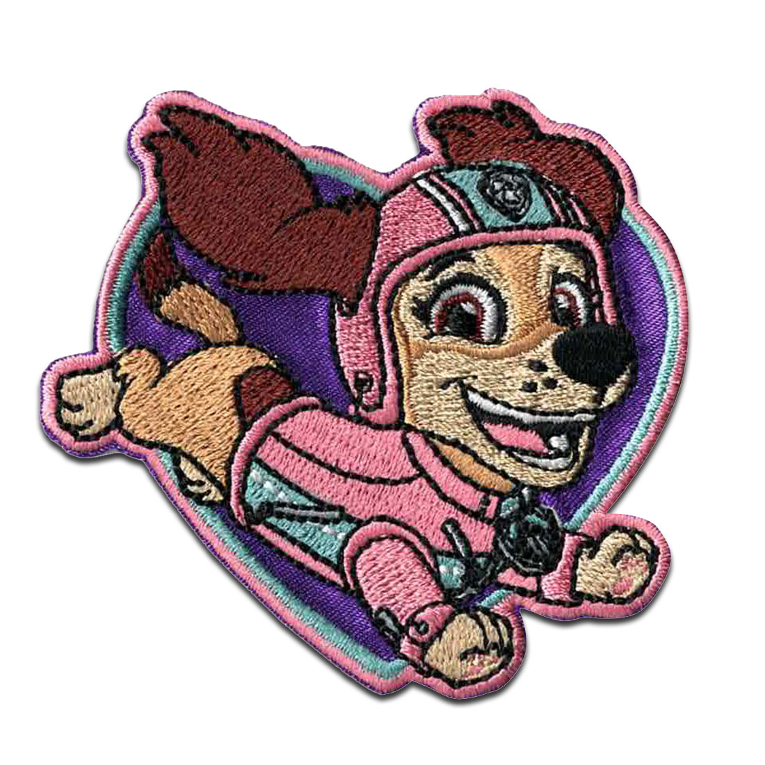 Toppe termoadesive - Paw Patrol Squadra Dei Cuccioli Chase Marshall Skye - colorato - 6,1x7,5cm - Patch Toppa ricamate Applicazioni Ricamata da cucire adesive