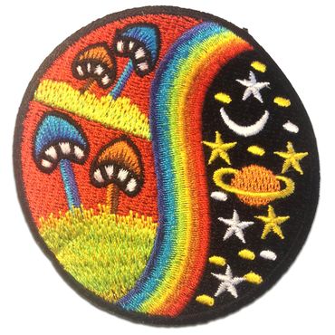 Toppe Termoadesive - Militare Army Stella - Oro - 6,4x5cm - Patch