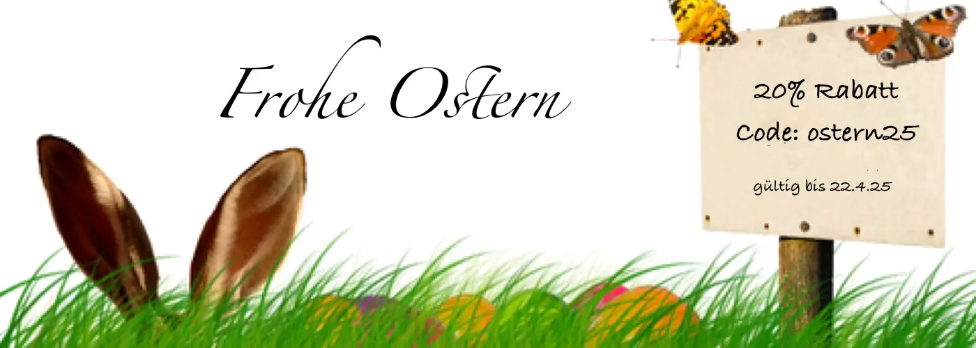 Osterrabatt 20% code ostern25