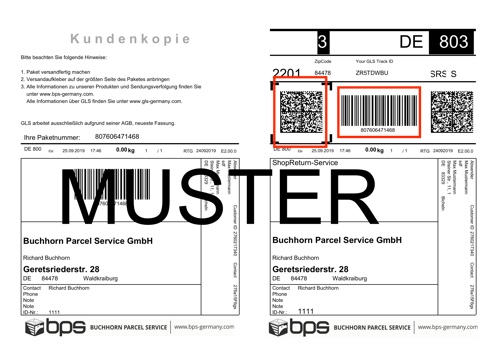 Dhl Rücksendeformular Ausdrucken : Was Muss Alles Auf Das ...