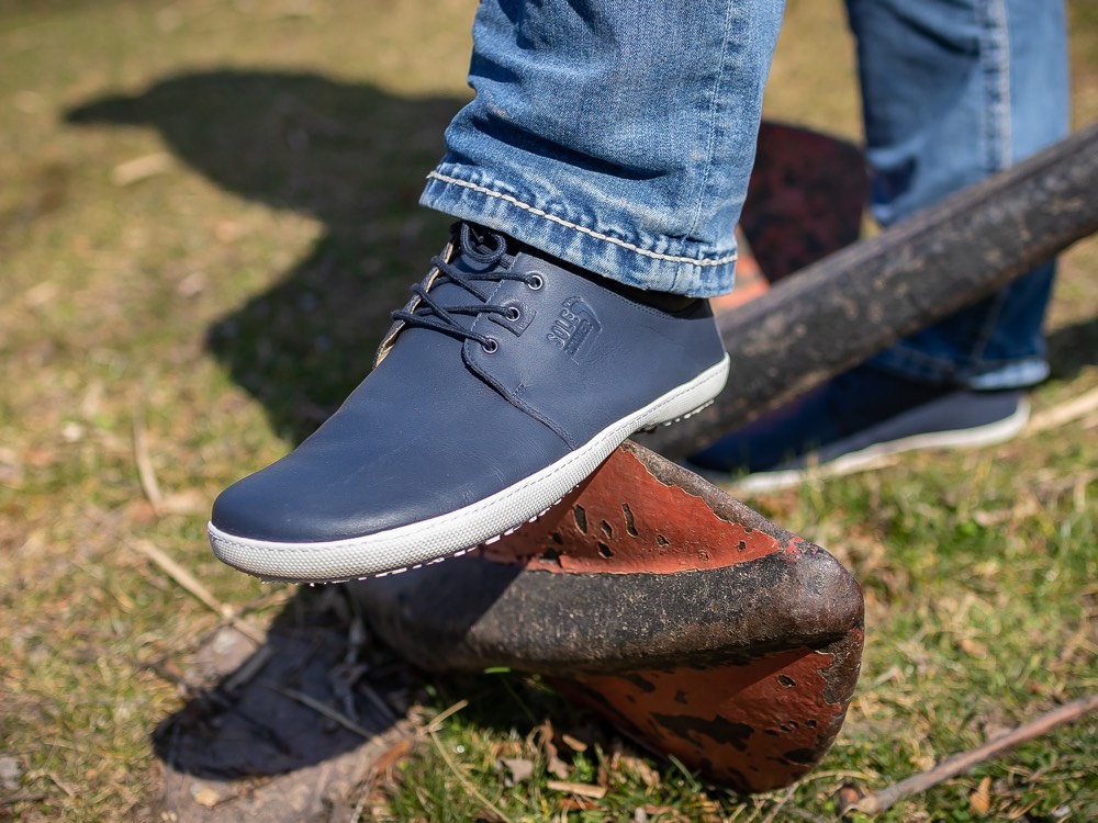 Barfußschuh Metis 2 Blue Unisex Leder | Sole Runner Barfußschuhe