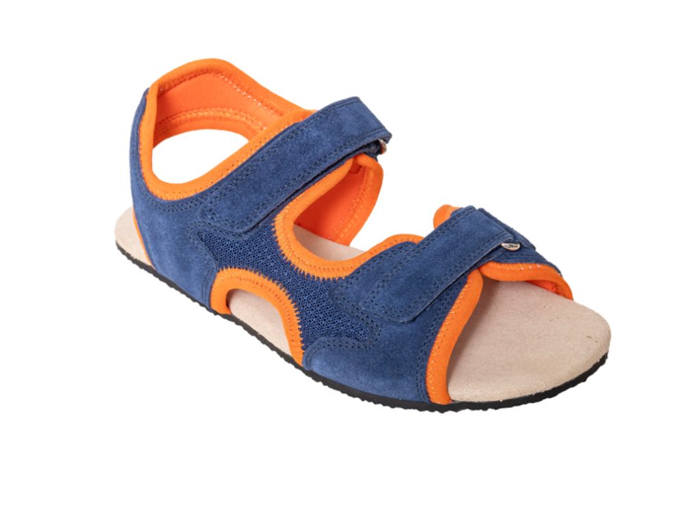 Barefoot shoe Mimas Blue/Orange Kids Unisex