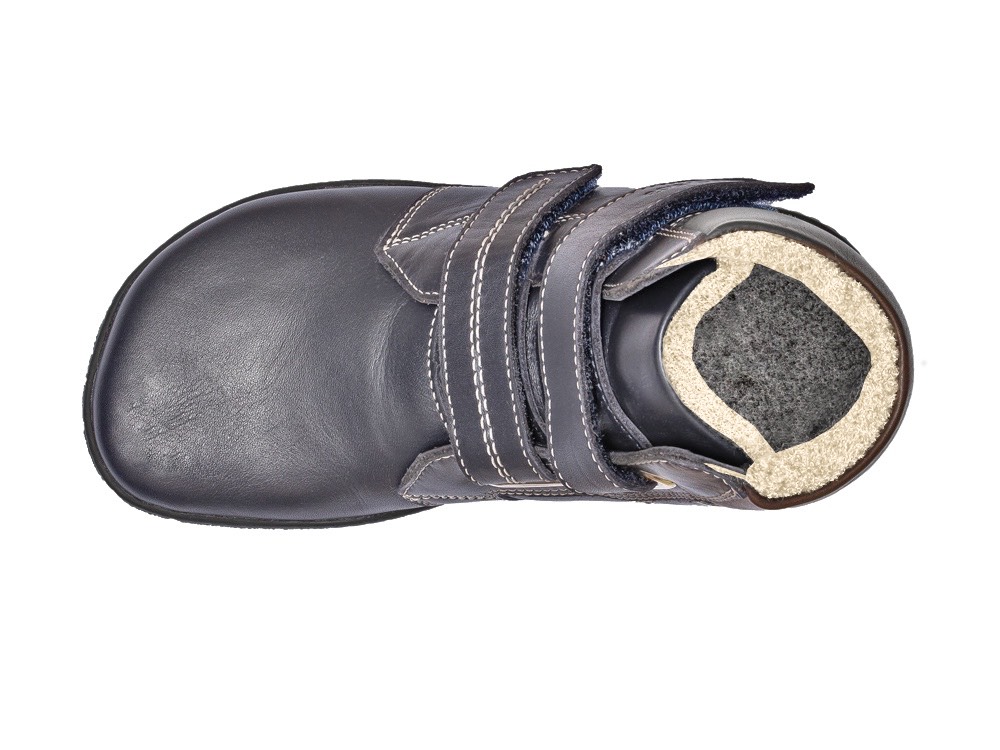 Shoe4you Der Schuh Online Shop Winter Barefoot Shoe Titania Navy Kids