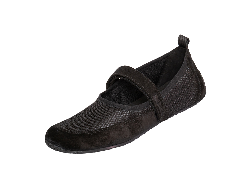 Barfußschuh Ballerina Leda Black