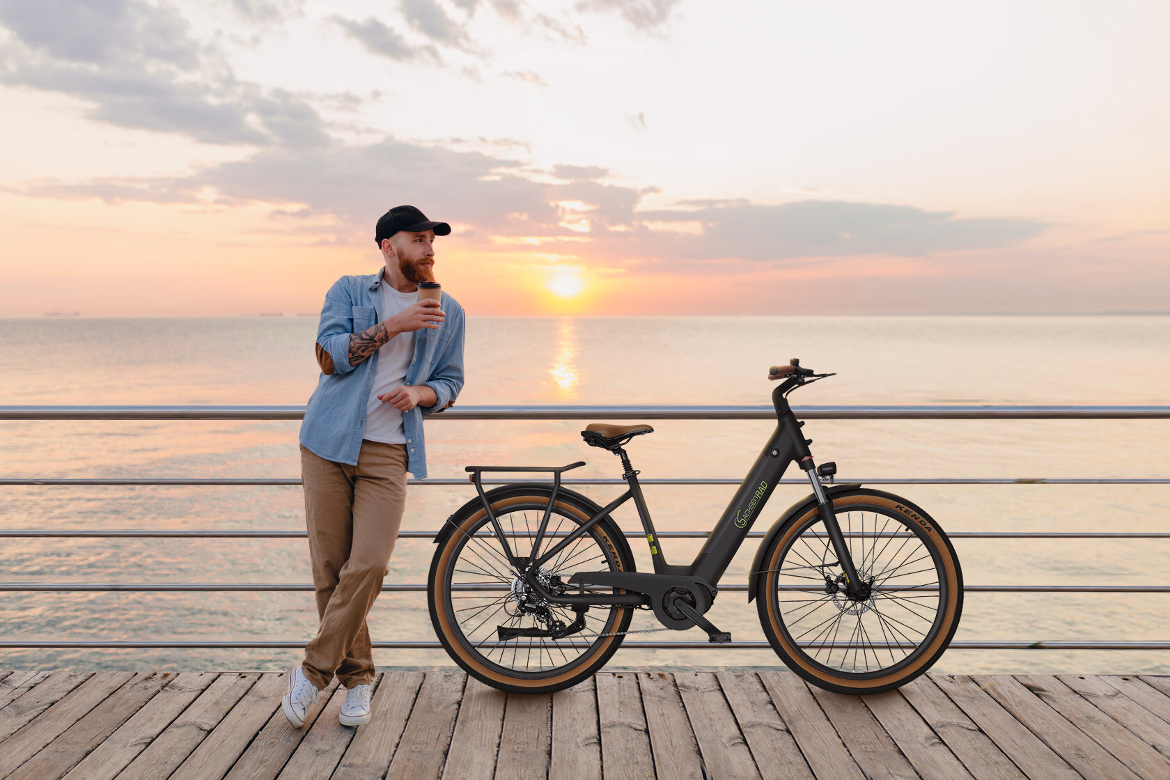 SachsenRAD Fahrradkorb für vorne Korb für E-SUV CityBike C5 Centro Abnehmbarer Mehrzweck-Fahrradkorb für Haustiere, Einkaufen, Pendler, Camping und Outdoor
