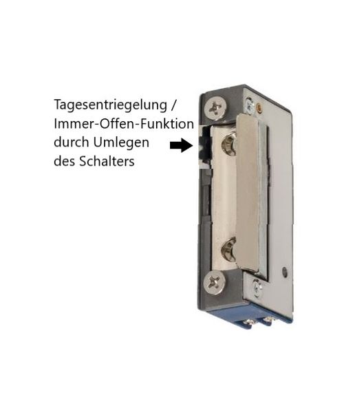 Türöffner mit Tagesentriegelung