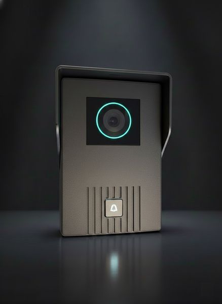 Video Türklingel XA1 Anthrazitgrey mit 1 Klingeltaste Türsprechanlage