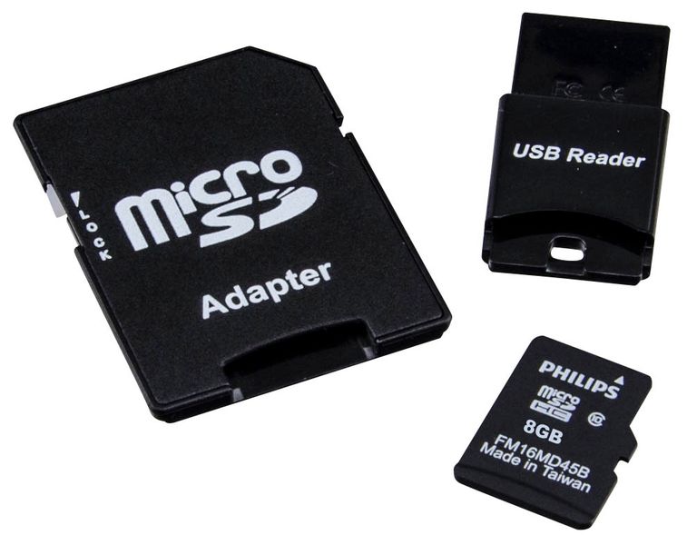 Micro SD Karte Kit 8 GB EDV u. Zubehör