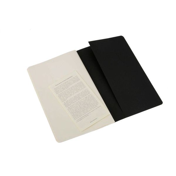 3 Moleskine Notizbücher A5 blanco Ceres