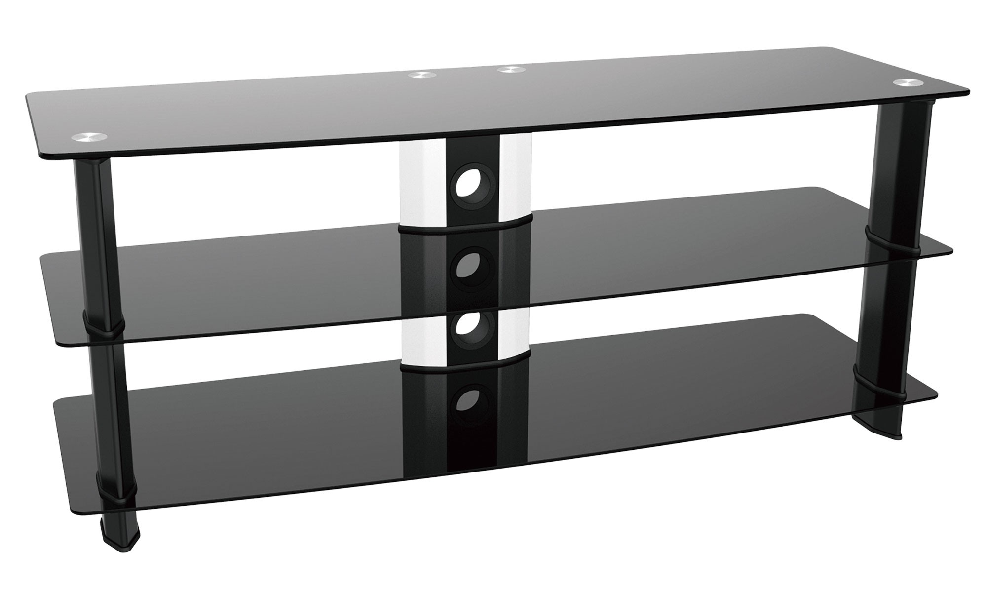 TV Stand Glas Regal für LED LCD TV FT506 RICOO