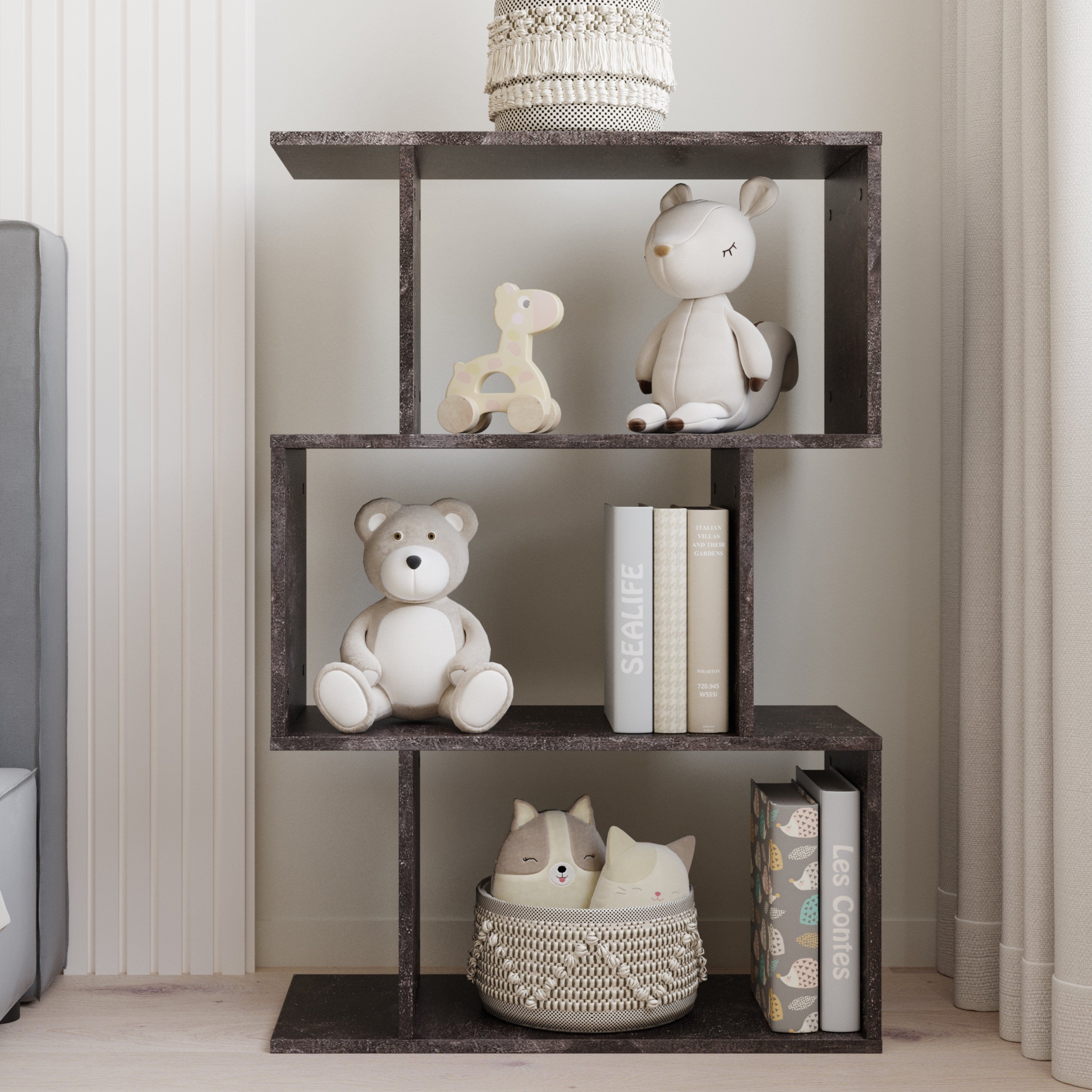 RICOO Standregal 106 x 70 x 30 cm Bücherregal Aktenregal - WM075 mit Farbwahl