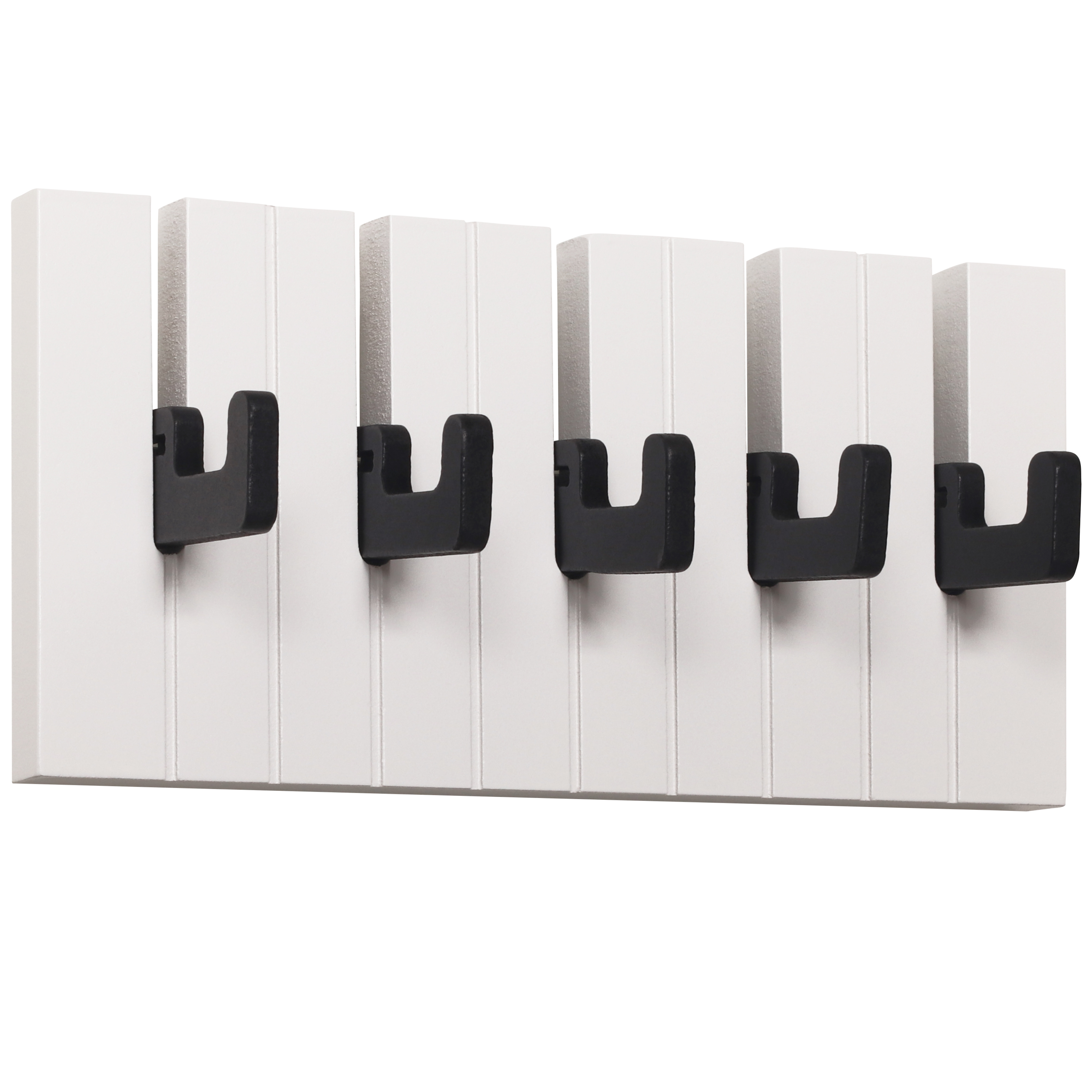 RICOO Wandhaken in Klavier-Design, WM1886, Klappbare Kindergarderobe, Holz, Modern