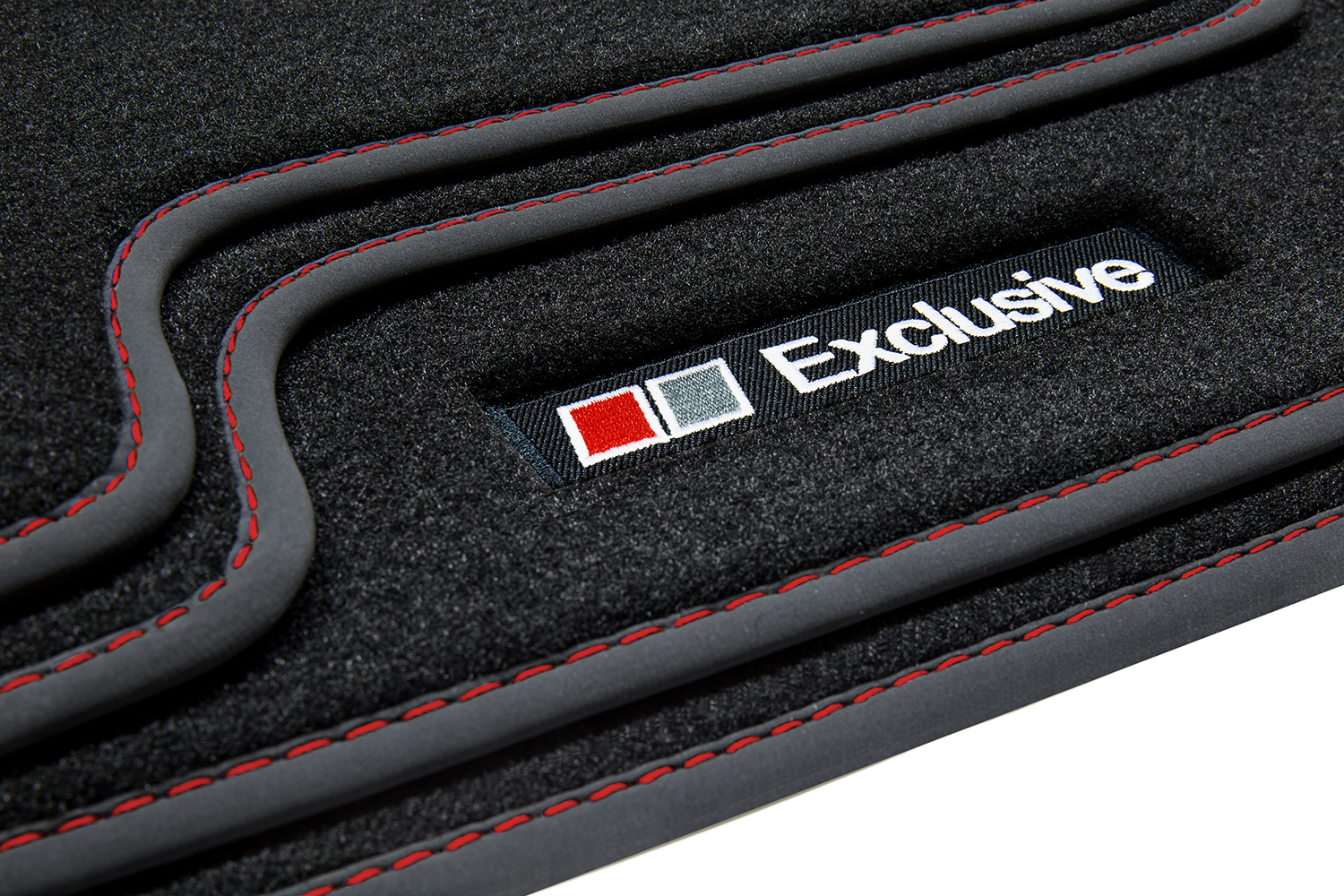 Seat Leon 2 II 1P Fussmatten Bj 2005-2012 mit LOGO