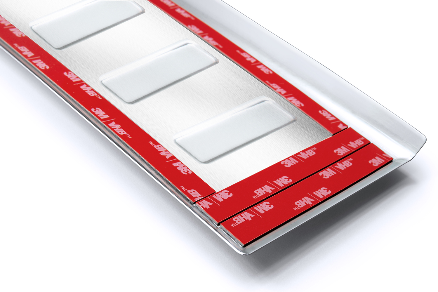 tuning-art L371 Protezione paraurti in Acciaio Inox Colore:Cromo