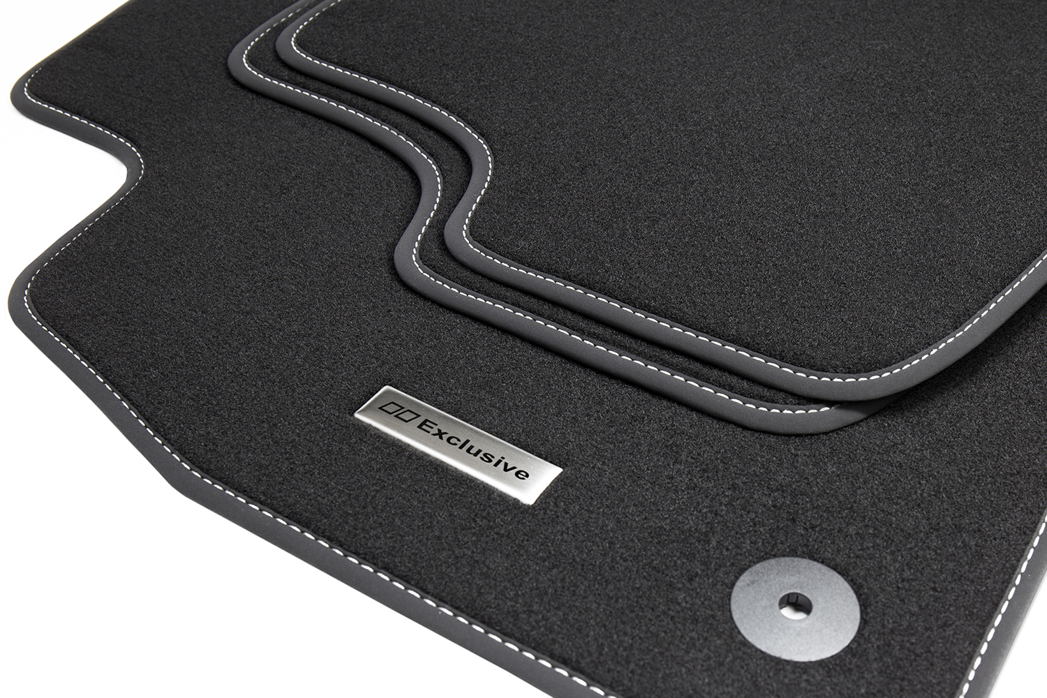 Exclusive Stainless Steel Vehicle Floor Mats With Logo Fits For Audi A5