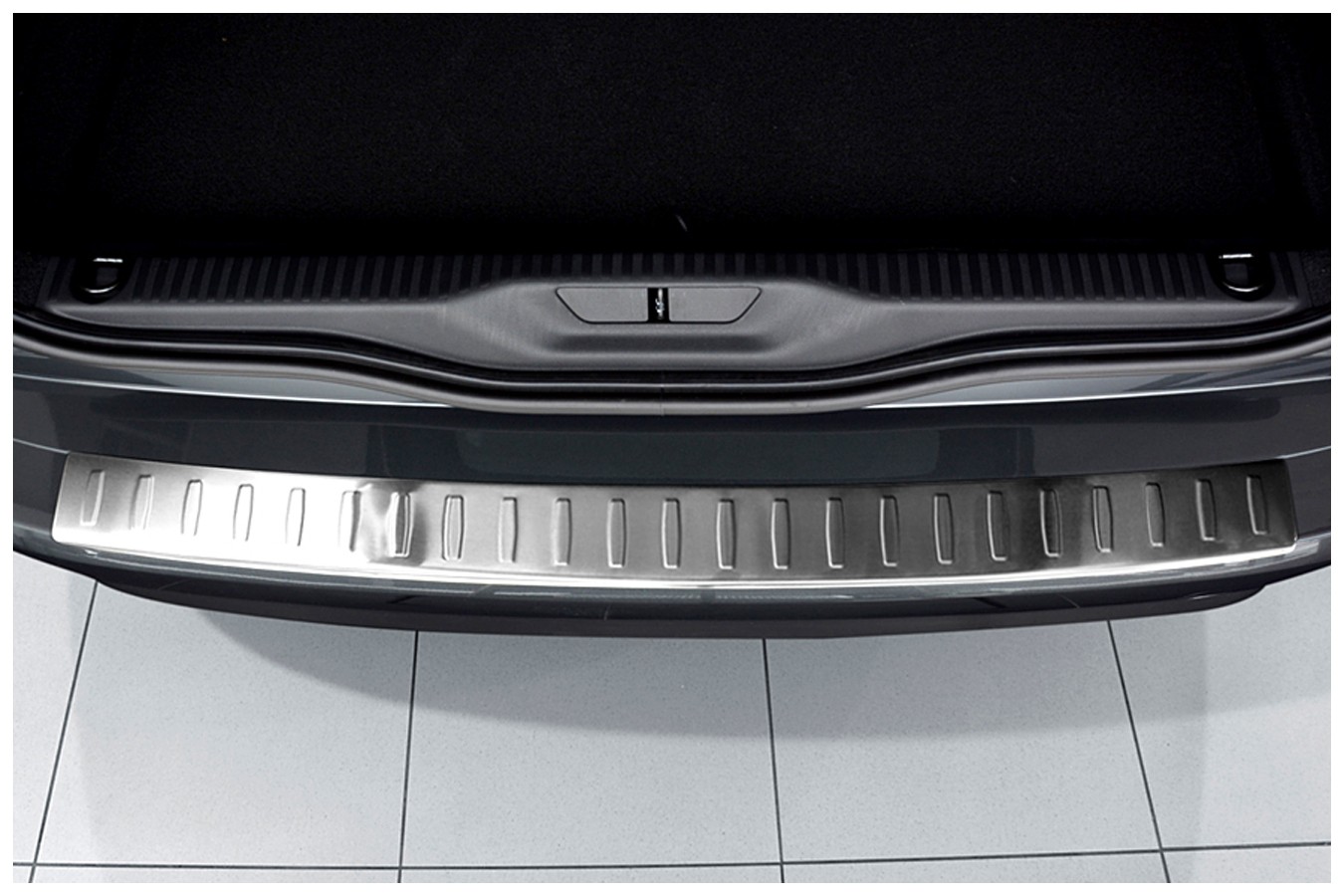 OPPL VA Edelstahl Ladekantenschutz für Citroen C4 Grand Picasso 2013