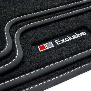 Edition floor mats fits for Audi S line S6 A6 4F C6 2006-2011 L.H.D only