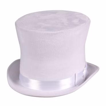 Zylinder Hut Flair samtiger Zylinderhut Chapeau versch Farben Karneval Fasching