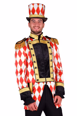 Köln Kostüm Herren Jacke rot weiß Gr. M-L Karnevalsjacke Karneval Fasching