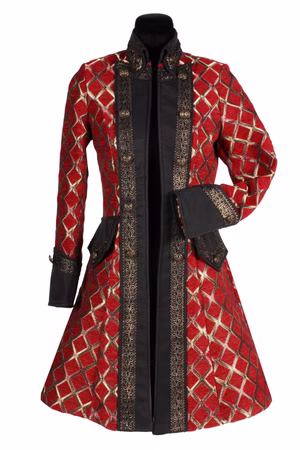 Piratin Jacke Gehrock Damen Piratenjacke Kostüm Barock Karneval Fasching