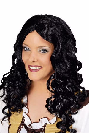 Lockenperücke Damen Perücke Joy lang gelockt 5 versch. Farben Karneval Fasching