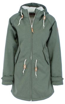 Derbe Hamburg Island Friese Cherry Blossom Damen Softshellparka