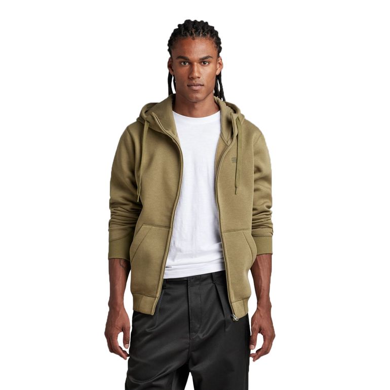 СВИТЕР G-STAR RAW DENIM PREMIUM CORE С КАПЮШОНОМ НА МОЛНИИ, L/S Herren Kapuzenjacke