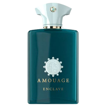 Ein Produktbild des Amouage Enclave Parfum Flakons