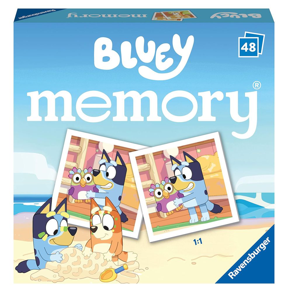 Mini Memory® | Bluey | 48 Bildkarten | Ravensburger | Kinder Legespiel Mini Memory® | Bluey | 48 Bildkarten | Ravensburger | Kinder Legespiel