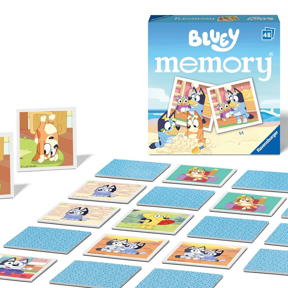 Mini Memory® | Bluey | 48 Bildkarten | Ravensburger | Kinder Legespiel Mini Memory® | Bluey | 48 Bildkarten | Ravensburger | Kinder Legespiel