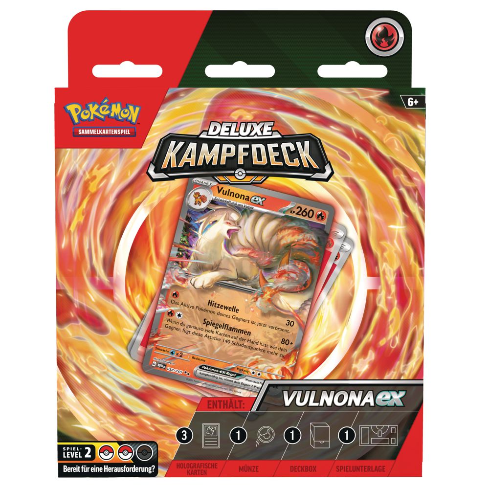 Vulnona | Deluxe Kampf-Deck | Pokemon | Sammel-Karten deutsch