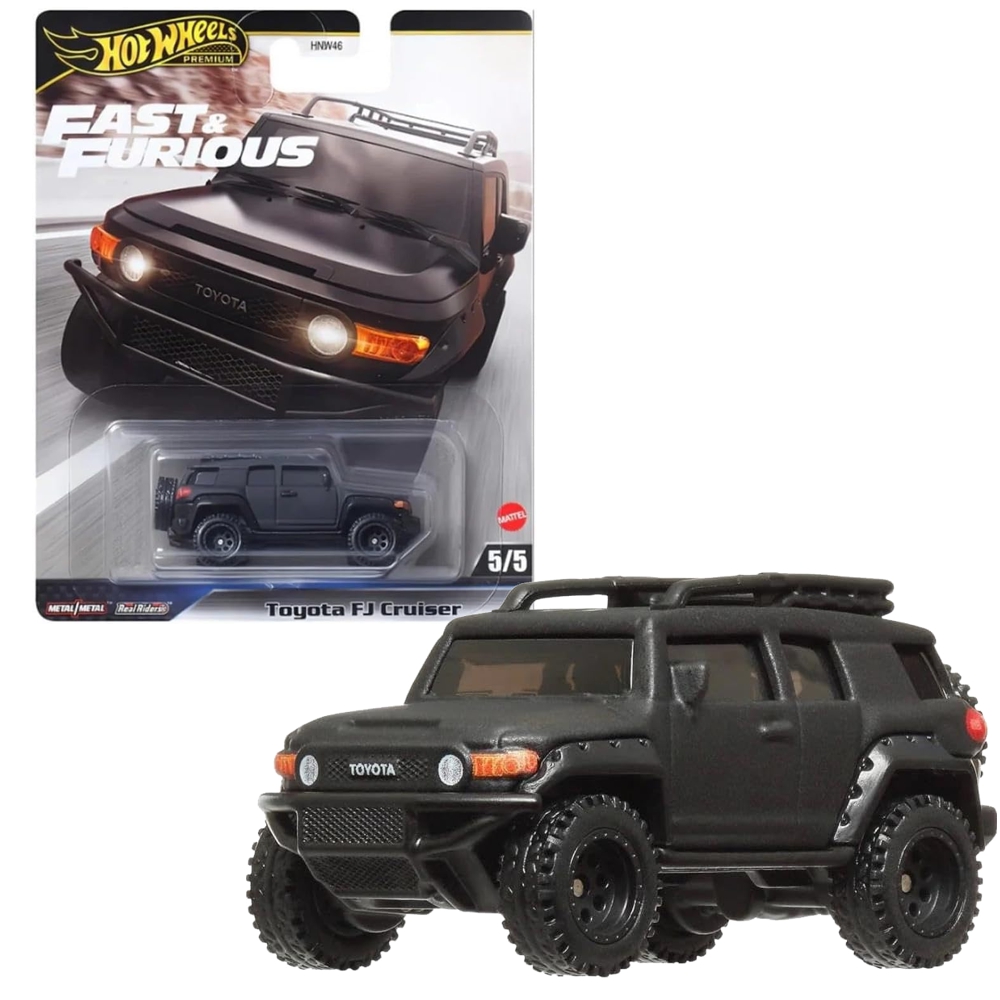 Hot Wheels Premium Fast & Furious - Toyota FJ Cruiser 1:64 - Diecast Neuf Sous Boîte