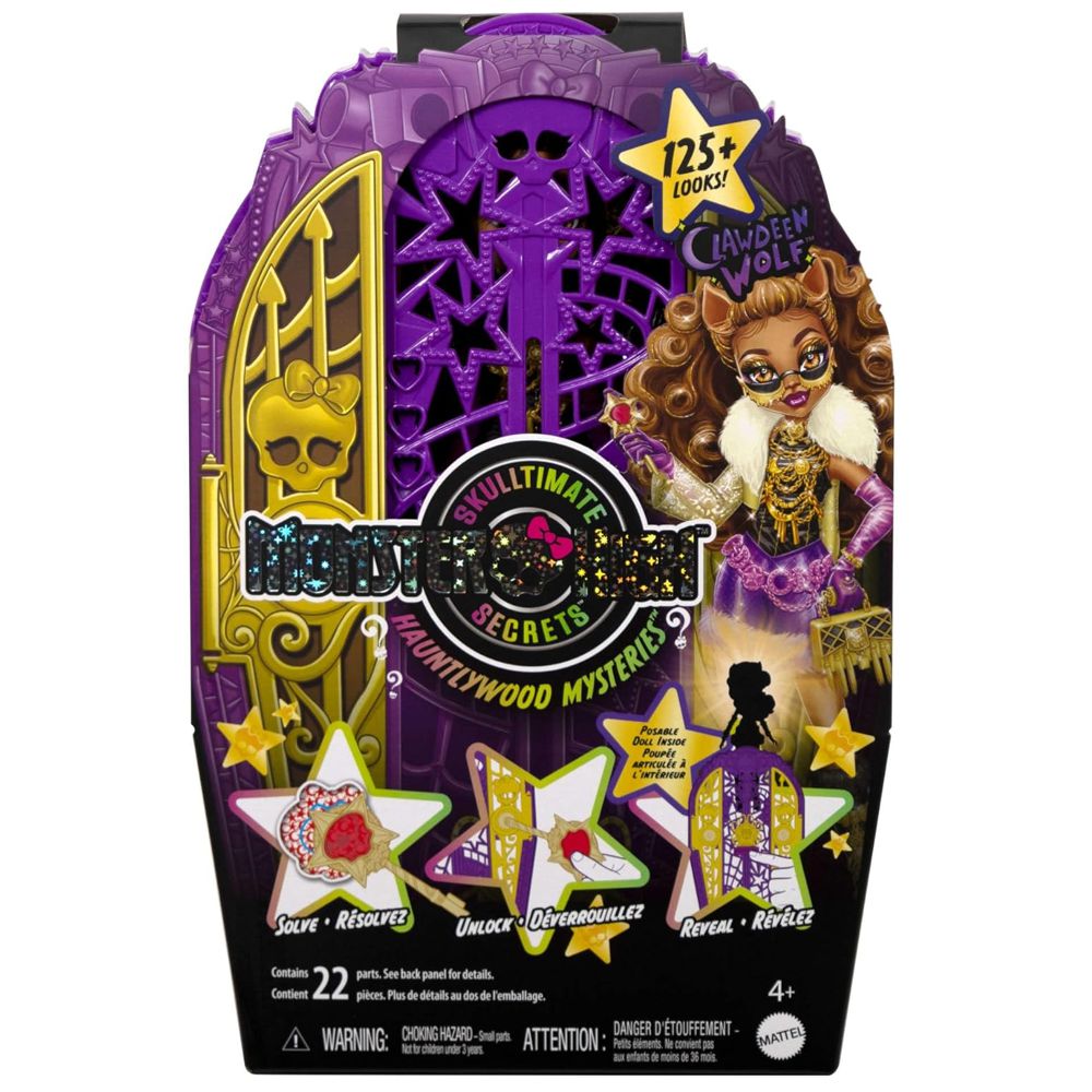 Clawdeen Wolf Spiel-Set & Kleiderschrank | Puppe Monster High | JBG80 Clawdeen Wolf Spiel-Set & Kleiderschrank | Puppe Monster High | JBG80