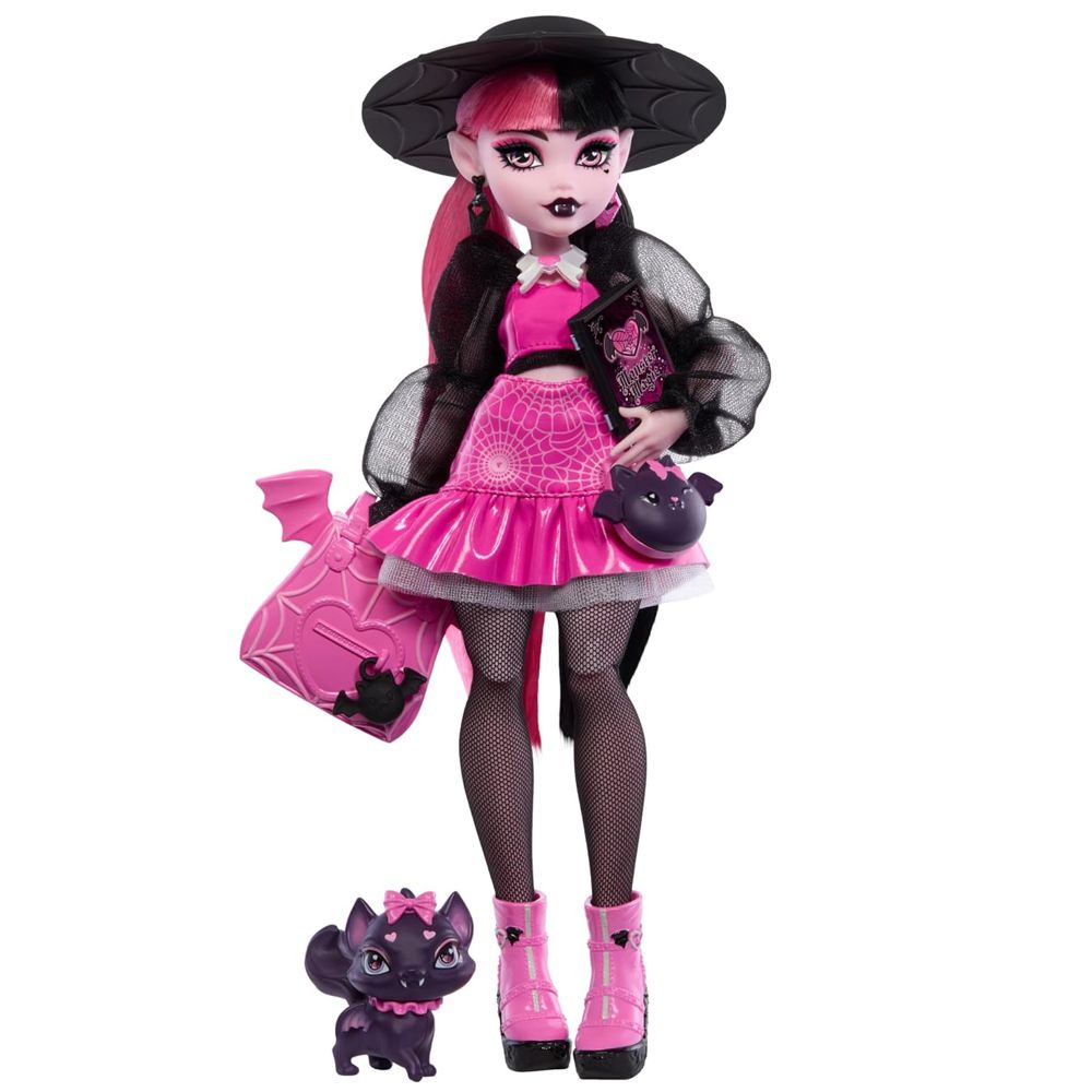 Puppe Draculaura | Fashion Spiel-Set | Monster High | HRP64 Puppe Draculaura | Fashion Spiel-Set | Monster High | HRP64