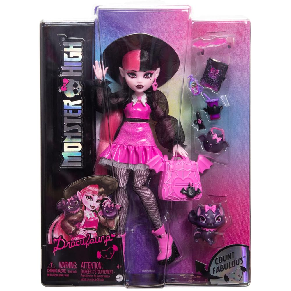 Puppe Draculaura | Fashion Spiel-Set | Monster High | HRP64 Puppe Draculaura | Fashion Spiel-Set | Monster High | HRP64