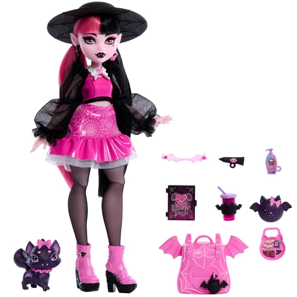 Puppe Draculaura | Fashion Spiel-Set | Monster High | HRP64 Puppe Draculaura | Fashion Spiel-Set | Monster High | HRP64