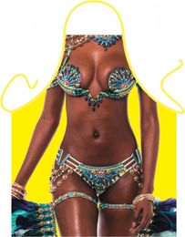 Fun-Schürze Brazil Girl Geburtstagsgeschenk
