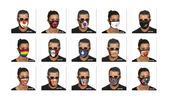Lustige Masken Collage Party Lustige Masken Geburtstagsgeschenk