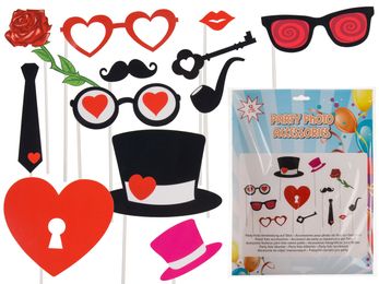Party Foto Verkleidungs-Set Party Deko Geburtstagsgeschenk