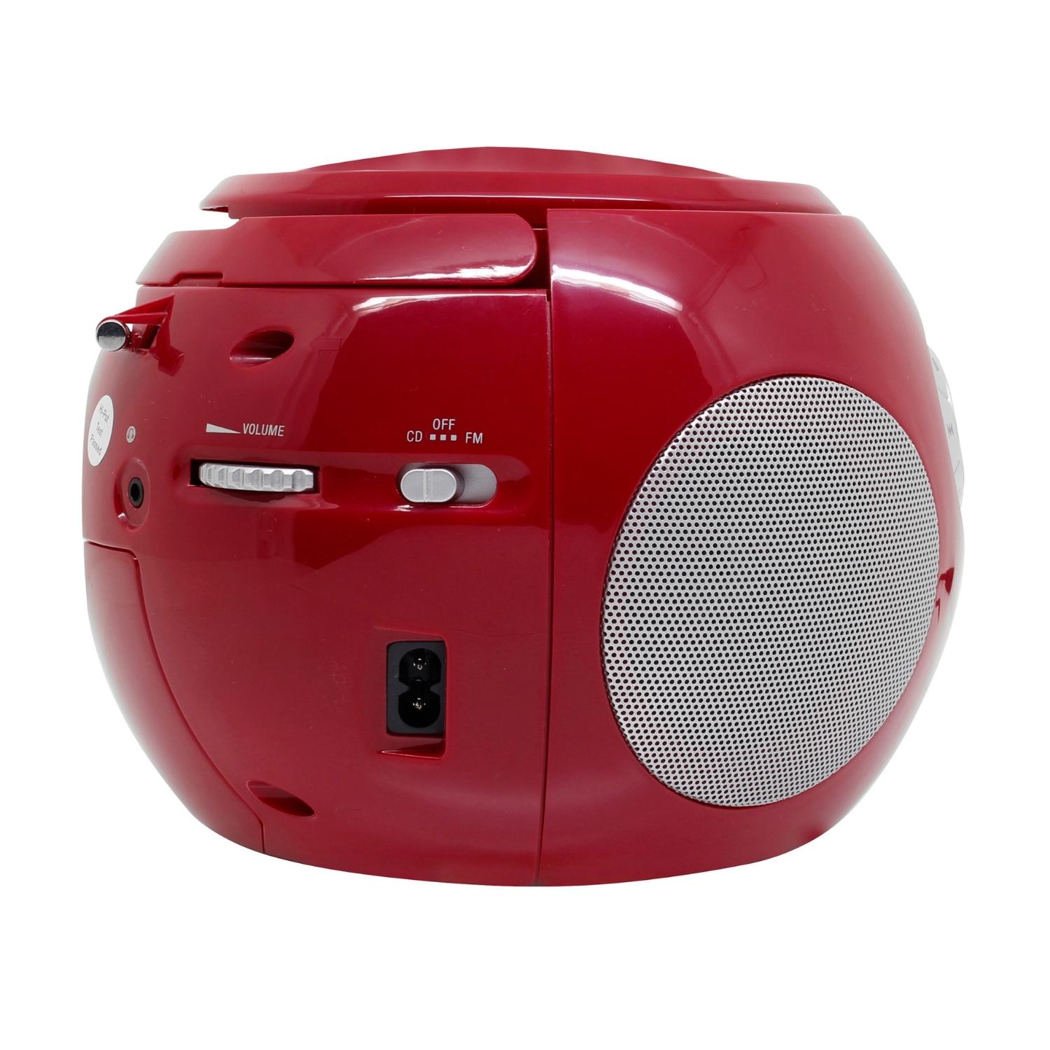 soundmaster Lecteur radio/CD SCD5100RO, rouge 