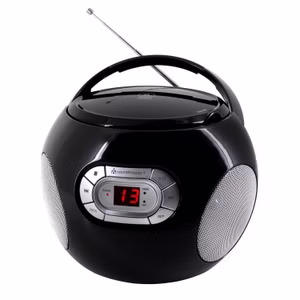 Soundmaster SCD2120SW Boombox tragbares Radio mit CD-Player Hörbuchfunktion Kinderradio Seniorenradio