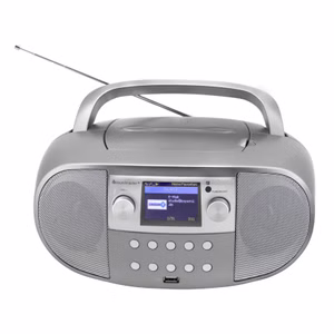 Soundmaster SCD7600TI tragbares Internetradio WLAN Netzwerkradio DLNA Bluetooth DAB+ CD USB MP3 Weckerfunktion Hörbuchfunktion Farbdisplay