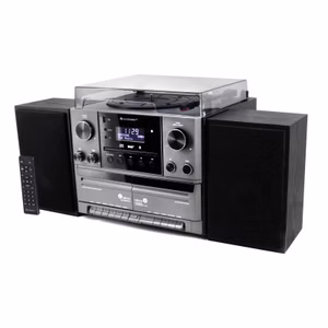 B-WARE Soundmaster MCD5600SW Stereoanlage mit Plattenspieler VOLLE GEWÄHRLEISTUNG!