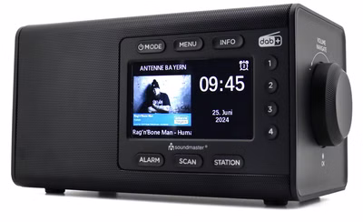 Soundmaster DAB900 Digitalradio mit DAB+ & UKW/FM, Bluetooth & Wecker 