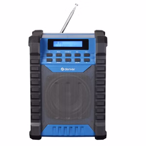 DENVER WRD-60 – Robustes Baustellenradio mit DAB+, Bluetooth & Akku, IP54