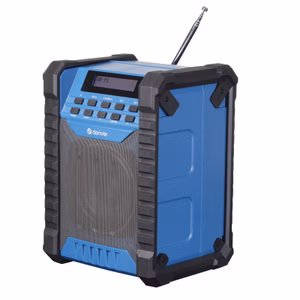 DENVER WRD-60 – Robustes Baustellenradio mit DAB+, Bluetooth & Akku, IP54