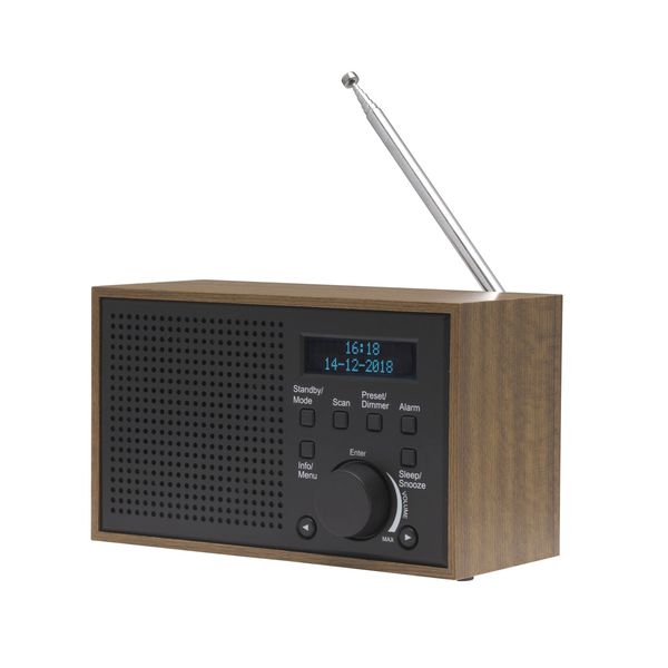 DENVER DAB-46DGR – Kompaktes DAB+ Digitalradio im stilvollen Design