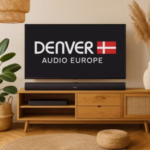 DENVER DSB-4030 – Schlanke Bluetooth-Soundbar mit HDMI ARC, Optischer Eingang, Equalizer, USB & starkem Klang